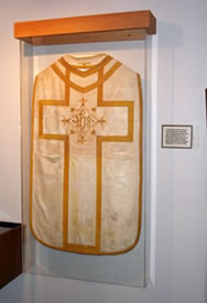 The Vestments of Father William Gagnieur, S.J., among the last of the itinerant Jesuit missionaries to the Native Americans